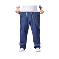 Timo | Herren Denim Jogginghose mit Kordelzug
