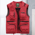 Tobias | Herren Atmungsaktive Outdoor Multitaschen Weste