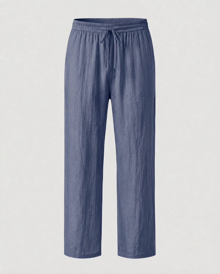 Tobias | Herren lässige luftige Leinenhose