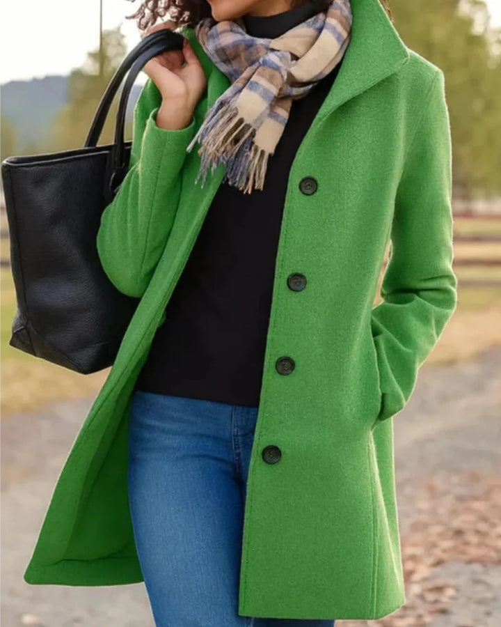 Trenchcoat Damen mit Langem Schnitt und Klassischem Revers
