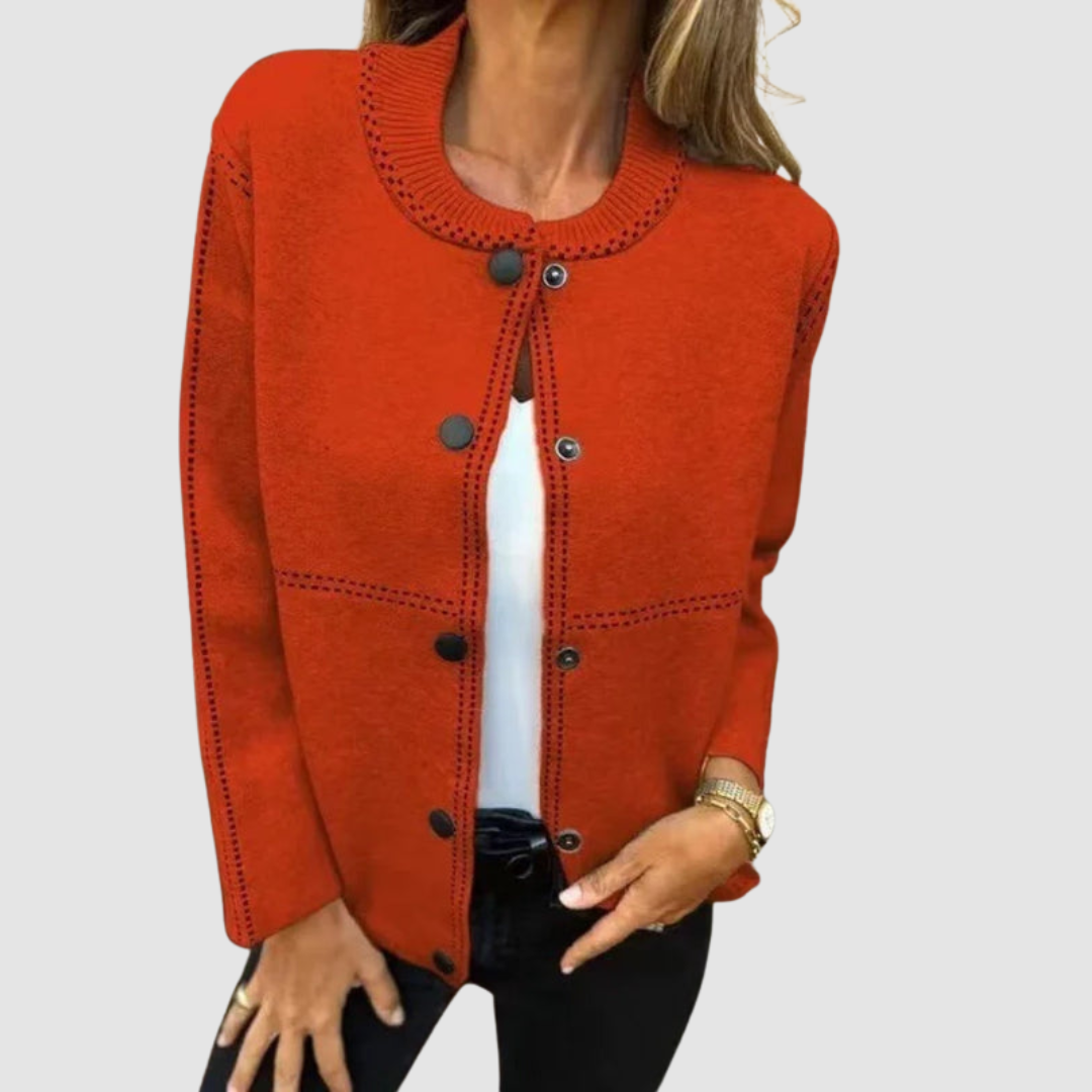 Übergangsjacke Damen mit Reißverschluss und Kordelzugsaum