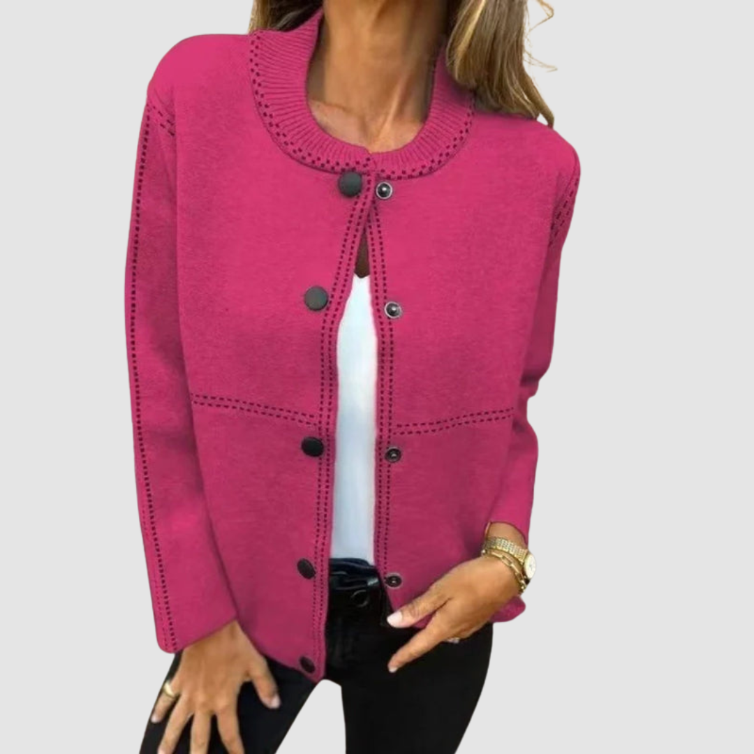 Übergangsjacke Damen mit Reißverschluss und Kordelzugsaum