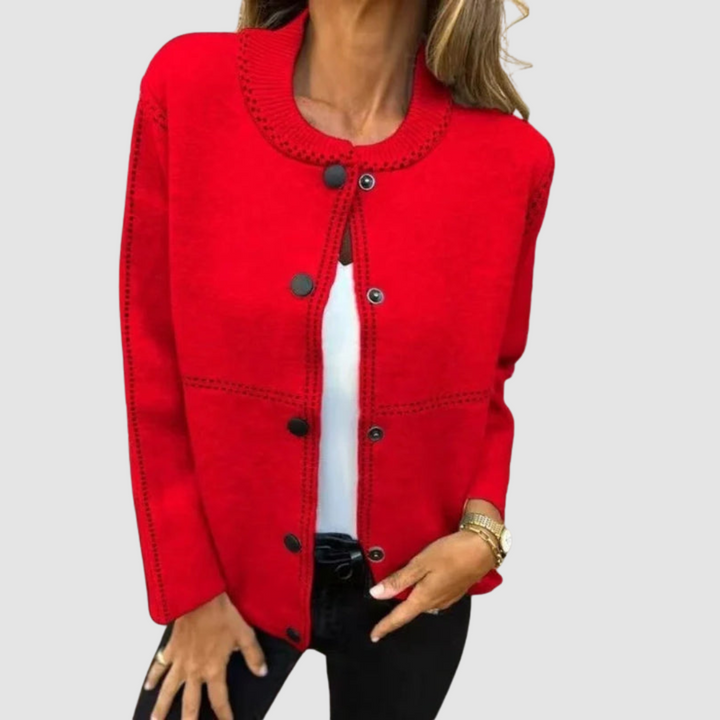 Übergangsjacke Damen mit Reißverschluss und Kordelzugsaum
