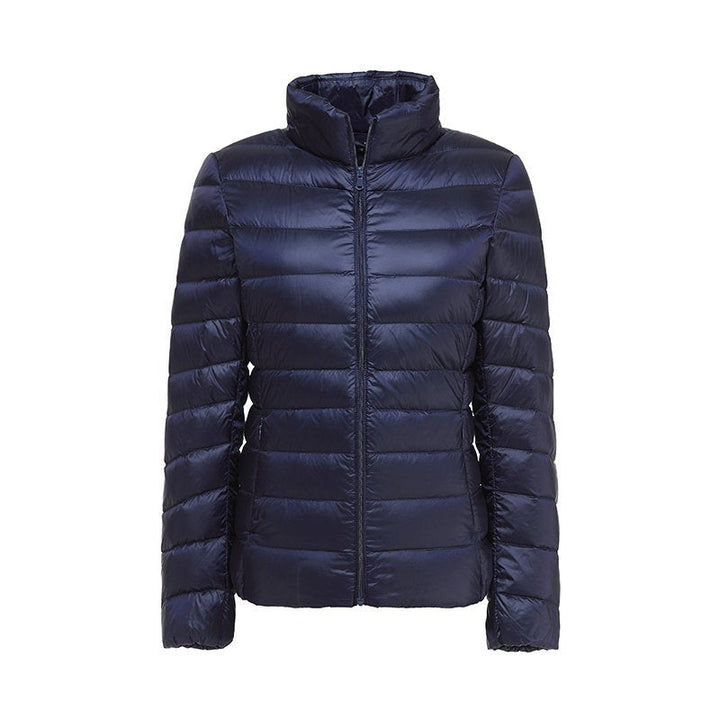 Übergangsjacke Damen mit Leichter Steppung und Reißverschluss