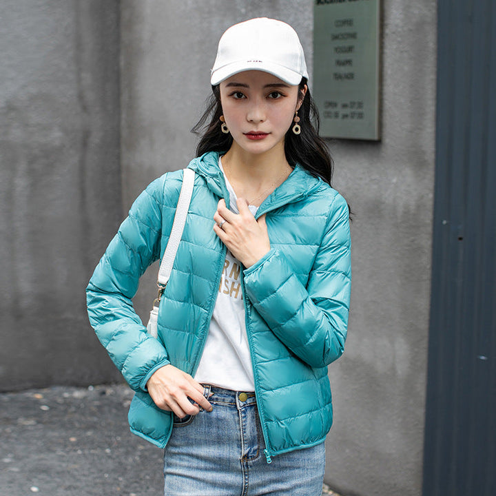 Übergangsjacke Damen mit Steppung und Stehkragen