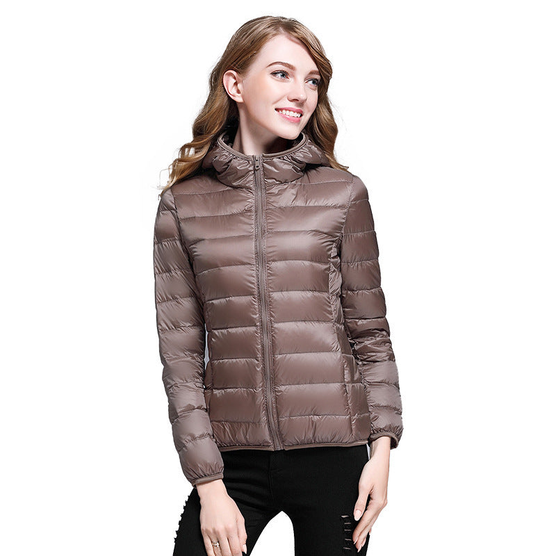 Übergangsjacke Damen mit Steppung und Stehkragen