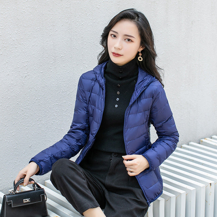 Übergangsjacke Damen mit Steppung und Stehkragen