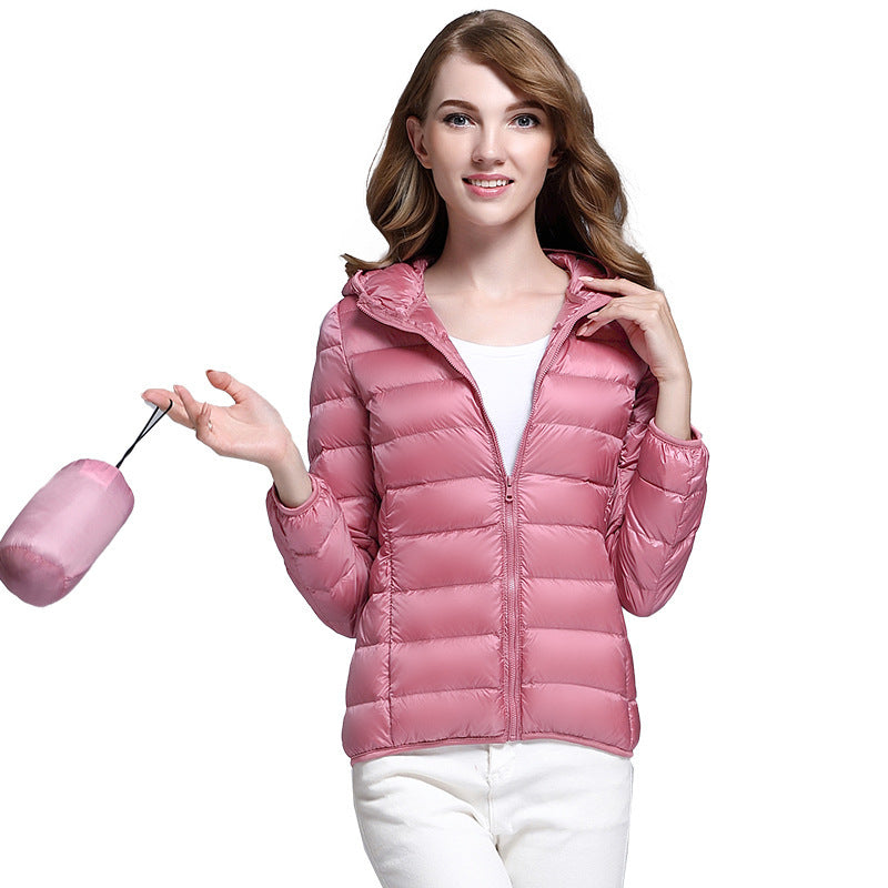 Übergangsjacke Damen mit Steppung und Stehkragen
