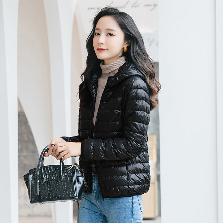 Übergangsjacke Damen mit Steppung und Stehkragen