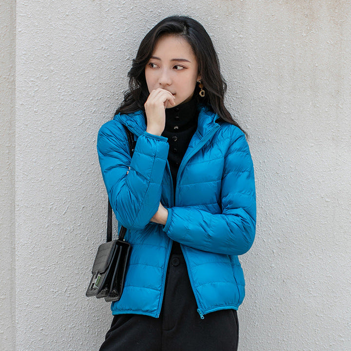 Übergangsjacke Damen mit Steppung und Stehkragen