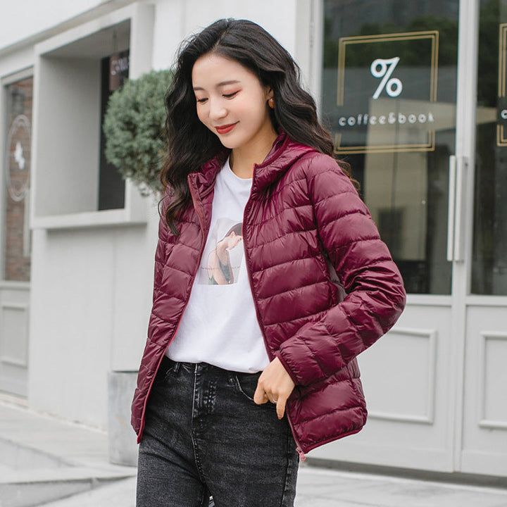 Übergangsjacke Damen mit Steppung und Stehkragen