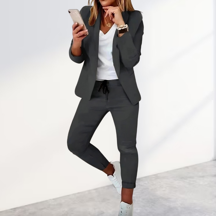 Victoria | Zweiteiliger Blazer Hosenanzug