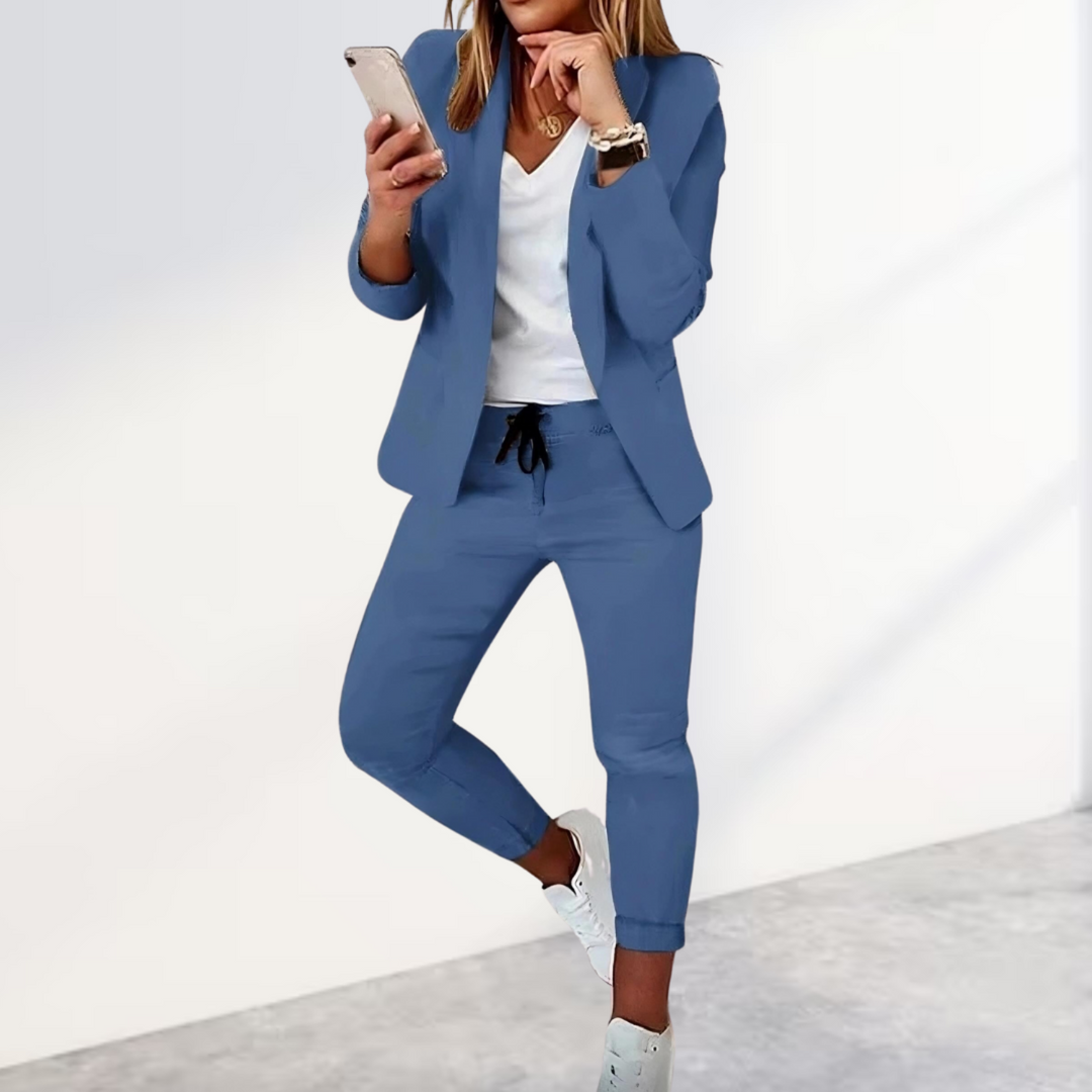 Victoria | Zweiteiliger Blazer Hosenanzug