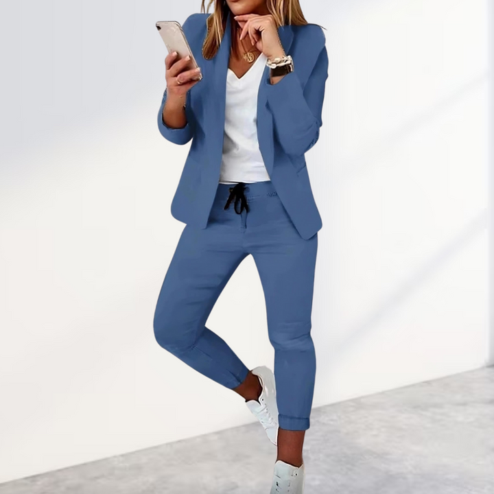 Victoria | Zweiteiliger Blazer Hosenanzug