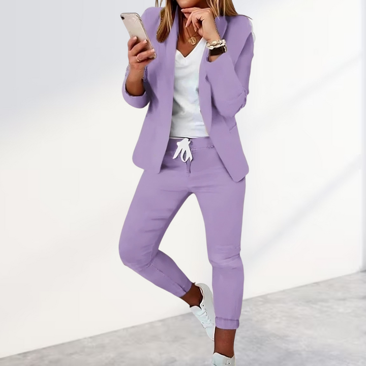 Victoria | Zweiteiliger Blazer Hosenanzug
