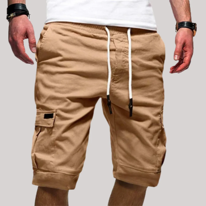 Volker | Herren Praktische Urlaubs Cargo Shorts