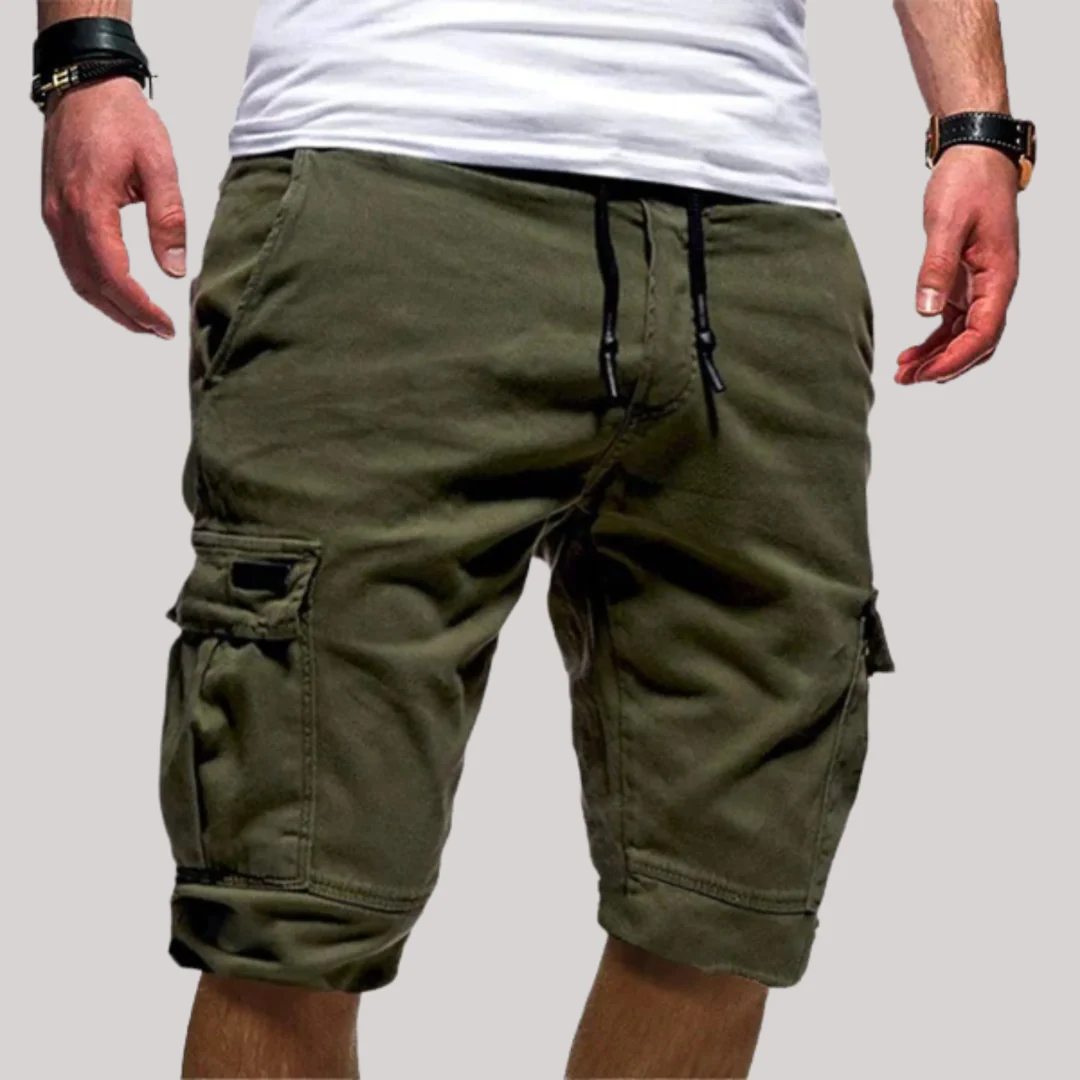 Volker | Herren Praktische Urlaubs Cargo Shorts