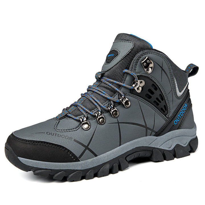Wanderschuhe Damen mit Ausgeprägter Profilsohle und Schnürung