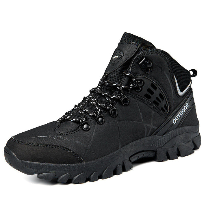 Wanderschuhe Damen mit Ausgeprägter Profilsohle und Schnürung