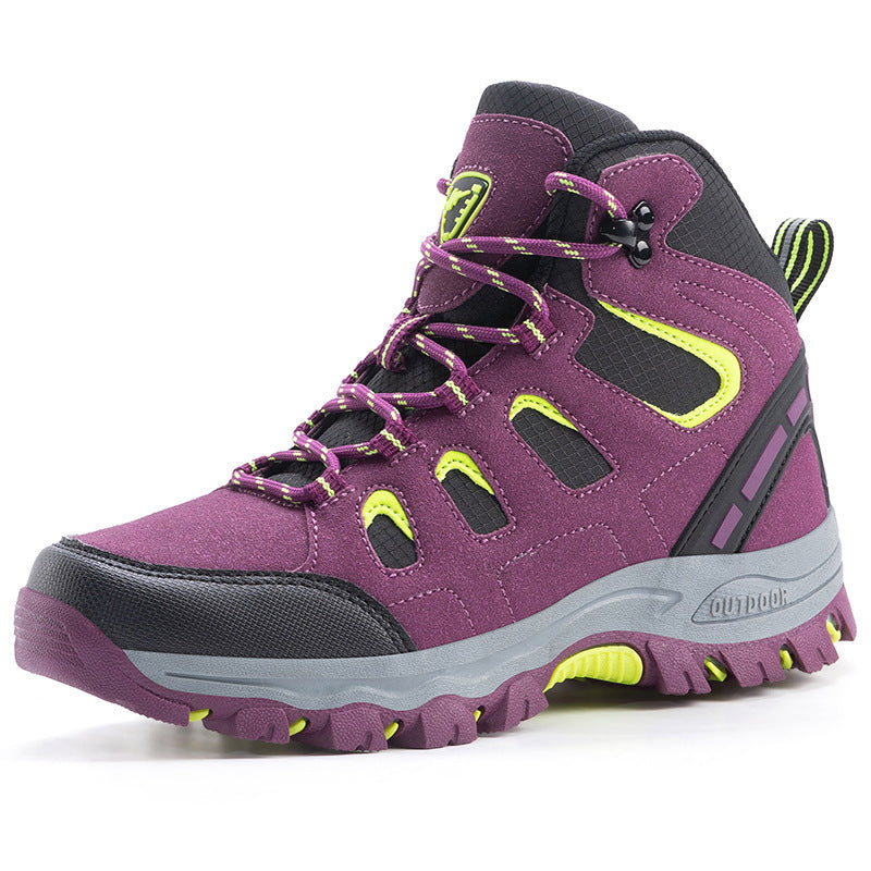 Wanderschuhe Damen mit Farbenfrohem Netzobermaterial