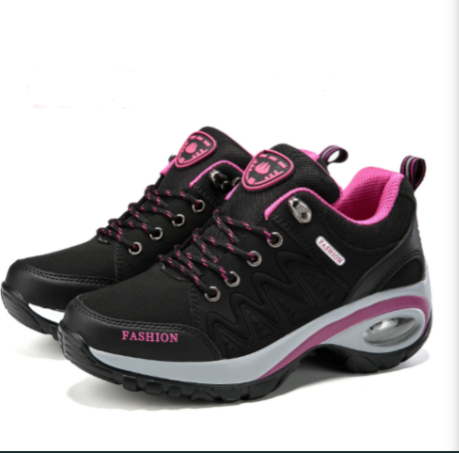 Wanderschuhe Damen mit Flexiblem Sohlenaufbau und Schnürung