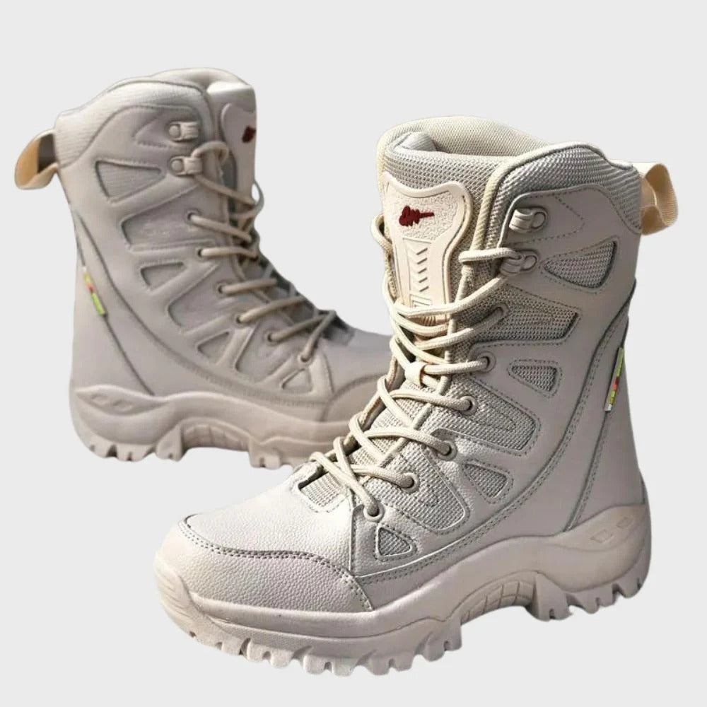 Wanderschuhe Damen mit Knöchelhohem Schaft und Verstärkter Zehenkappe