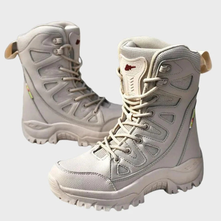 Wanderschuhe Damen mit Knöchelhohem Schaft und Verstärkter Zehenkappe
