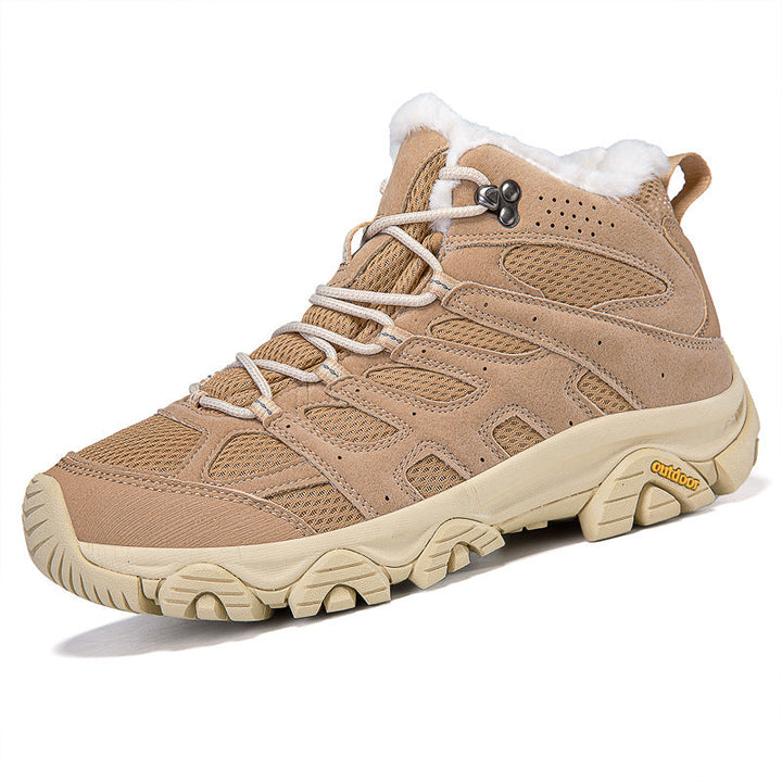 Wanderschuhe Damen mit Kräftigem Obermaterial und Hohem Schaft