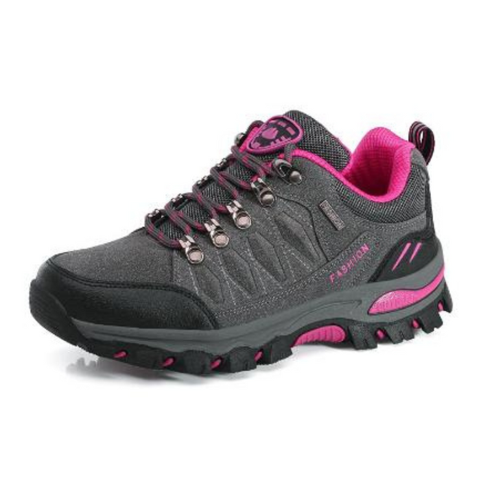 Wanderschuhe Damen mit Schnürung und Gepolstertem Schaft
