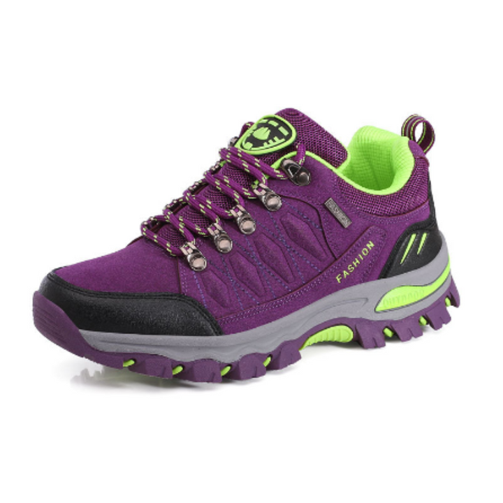 Wanderschuhe Damen mit Schnürung und Gepolstertem Schaft