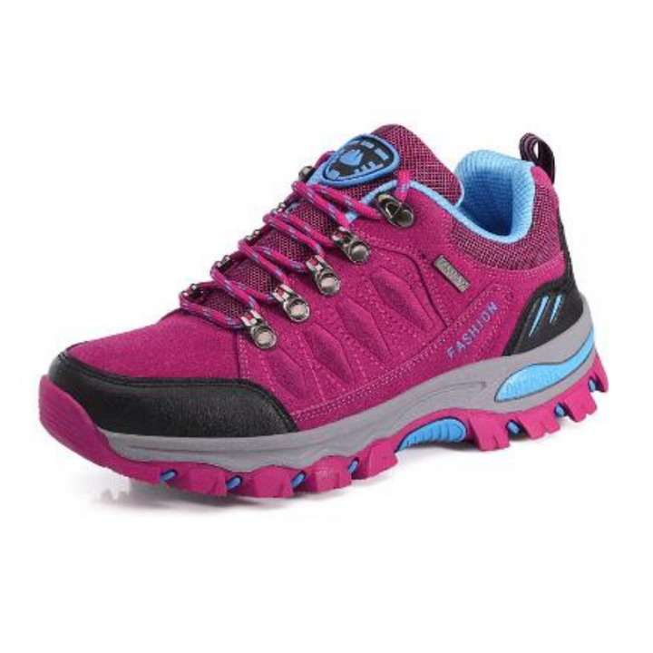 Wanderschuhe Damen mit Schnürung und Gepolstertem Schaft