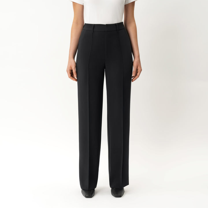 Wiebke Stoffhose Schwarz