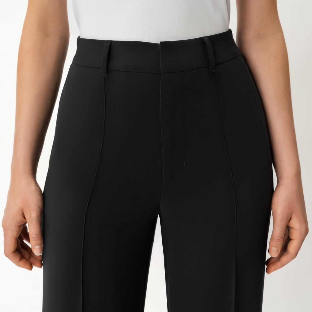 Wiebke Stoffhose Schwarz