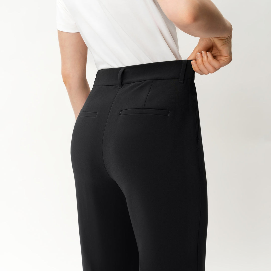 Wiebke Stoffhose Schwarz
