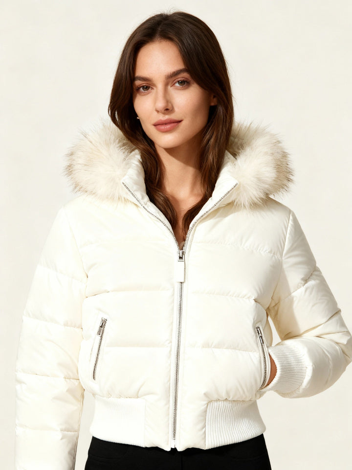Wiebke | Gesteppte Winterjacke mit Kapuze