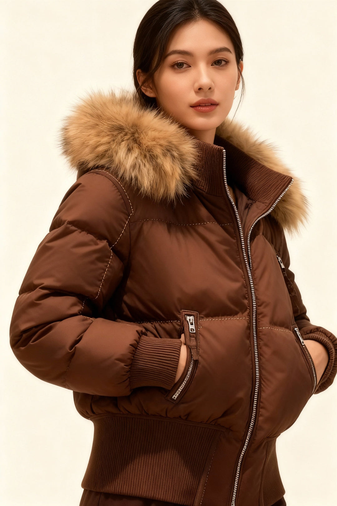Wiebke | Gesteppte Winterjacke mit Kapuze
