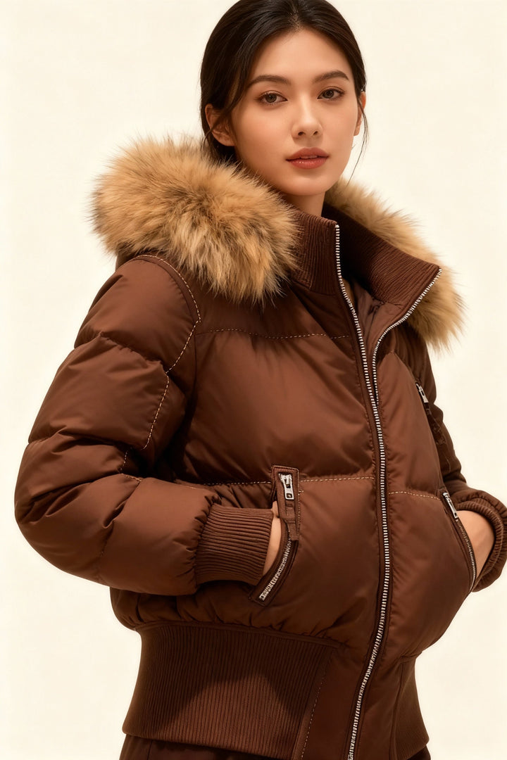 Wiebke | Gesteppte Winterjacke mit Kapuze