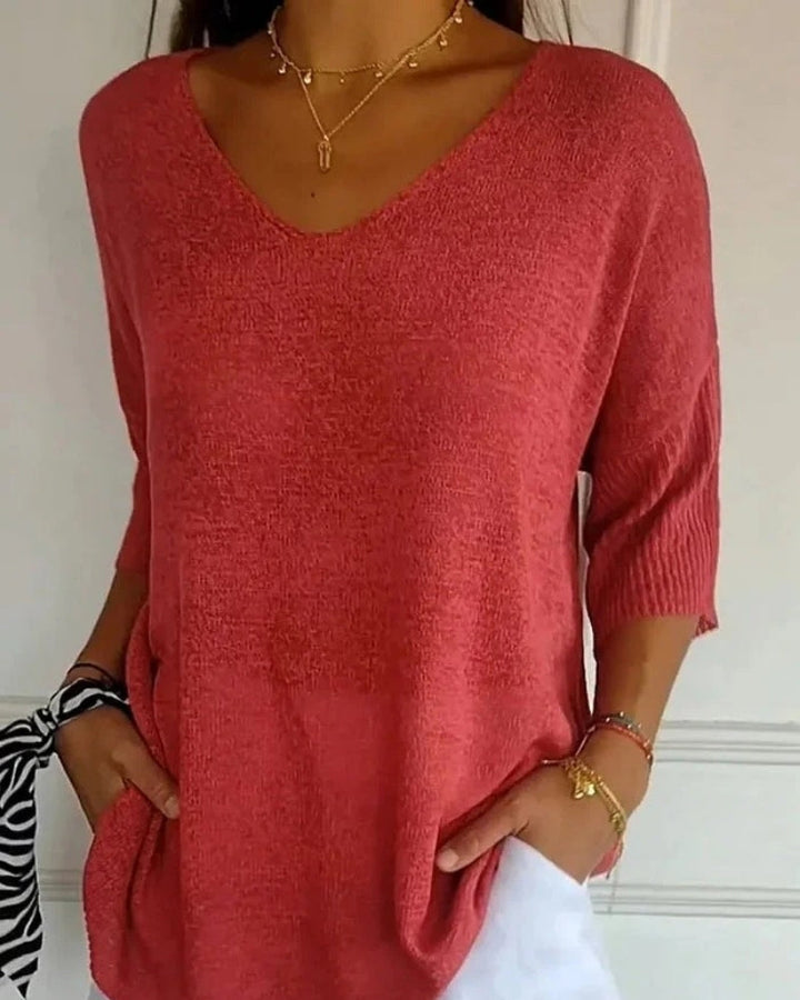 Wiebke | Lockere Strickbluse