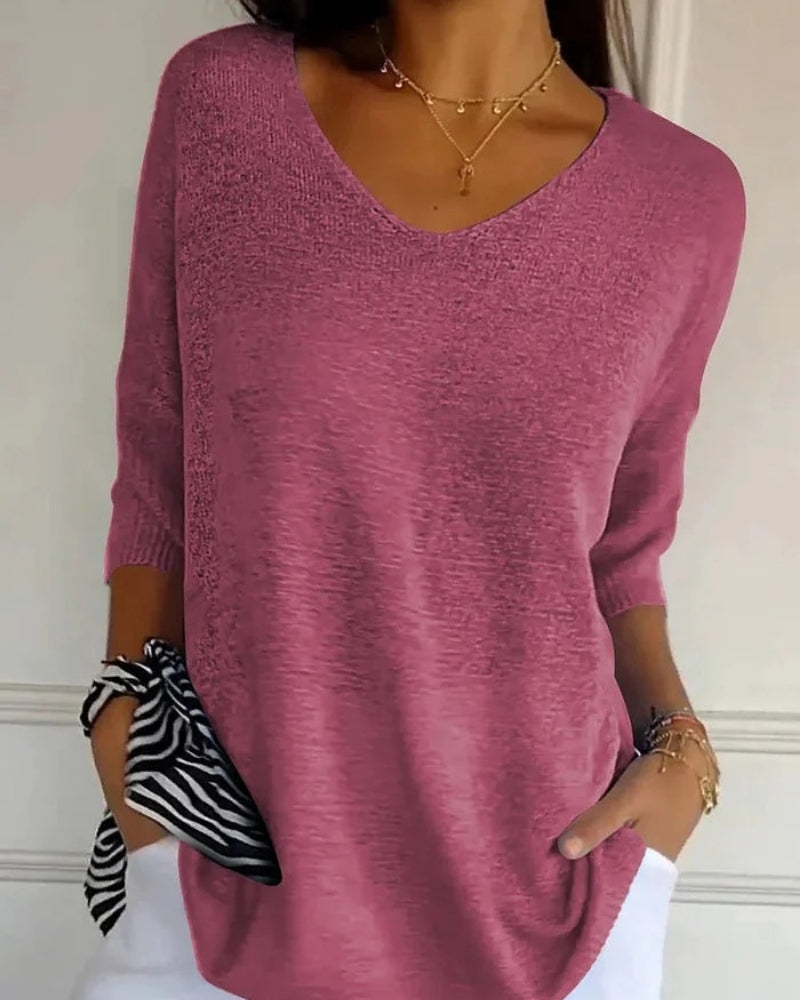 Wiebke | Lockere Strickbluse