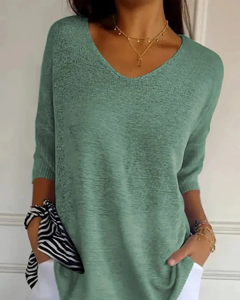 Wiebke | Lockere Strickbluse
