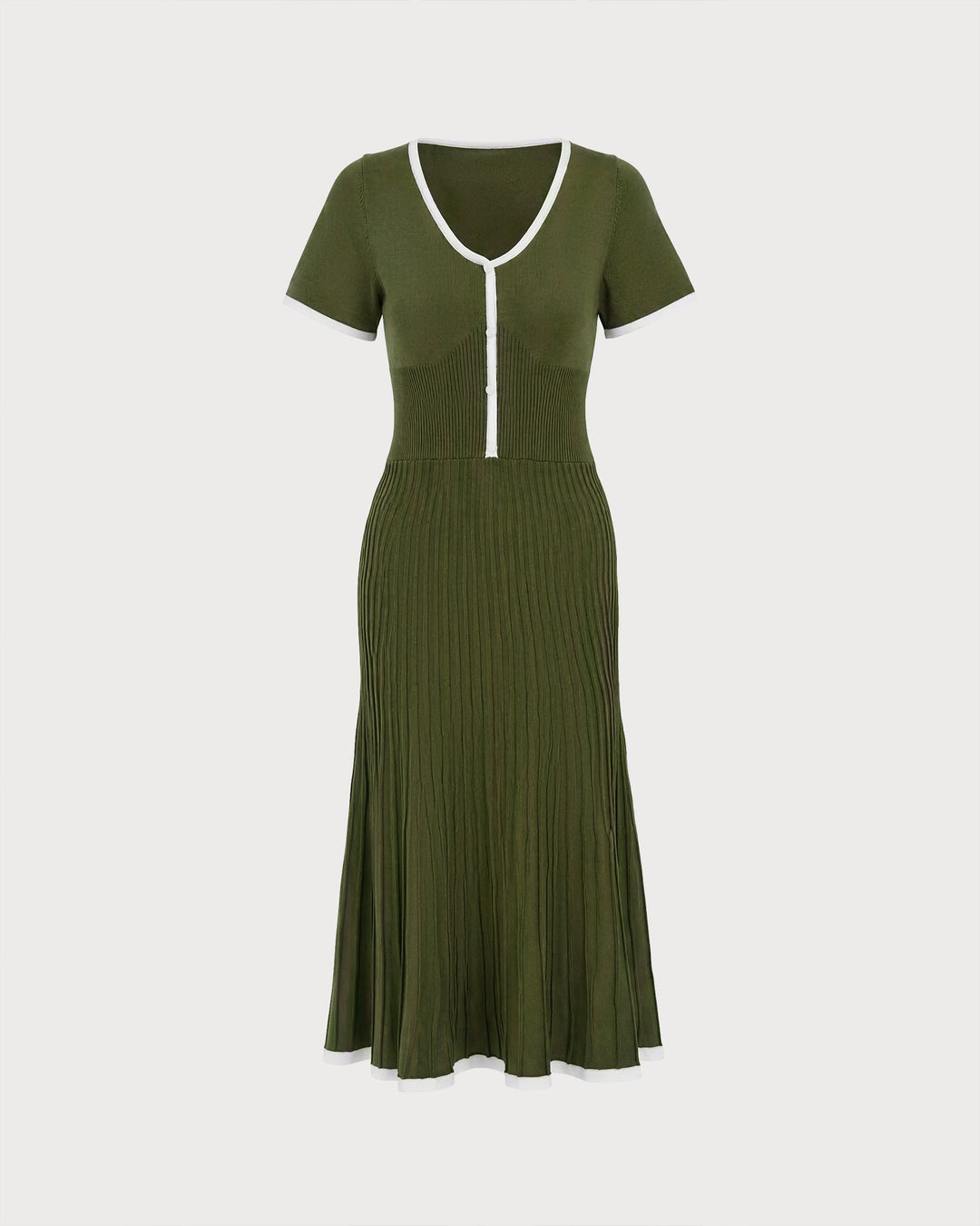 Wilma Strickkleid Grün