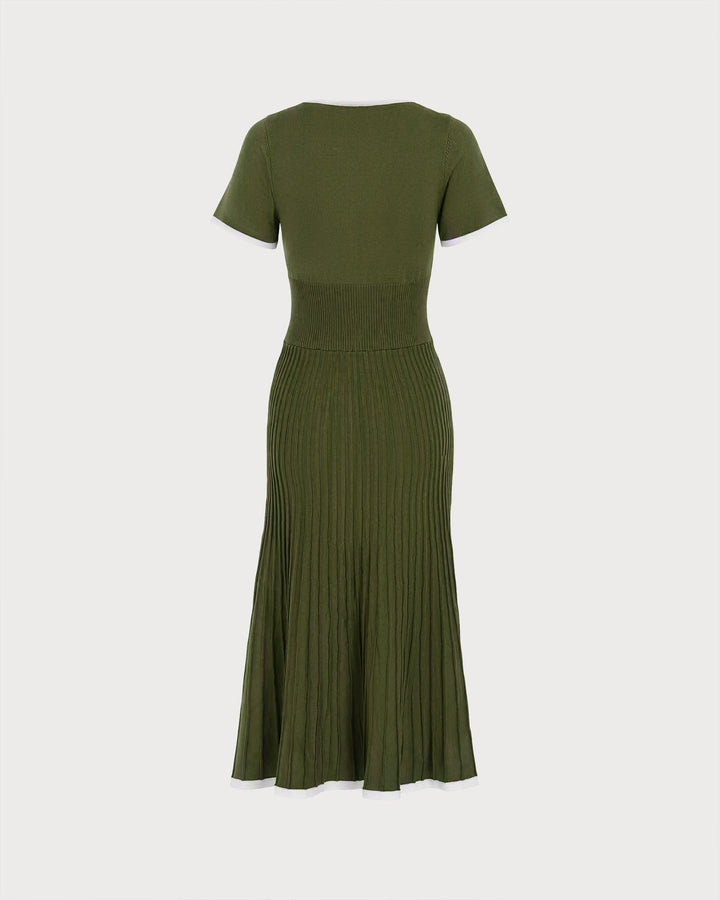 Wilma Strickkleid Grün