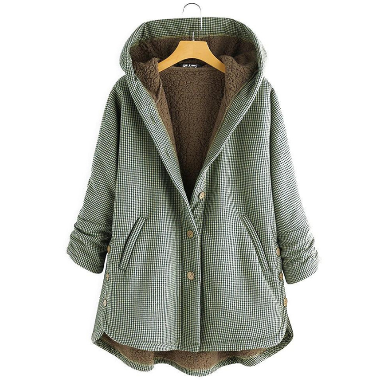 Winterjacke Damen mit Kapuze und Elegantem Schnitt