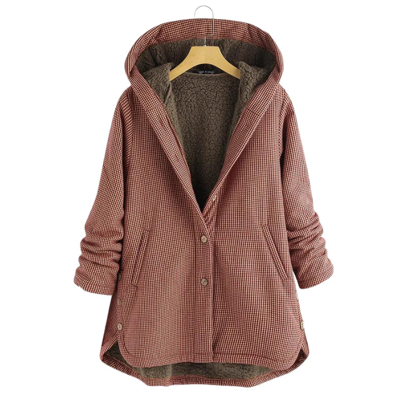 Winterjacke Damen mit Kapuze und Elegantem Schnitt