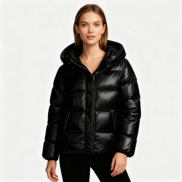 Winterjacke Damen mit Leichter Steppung und Taschen