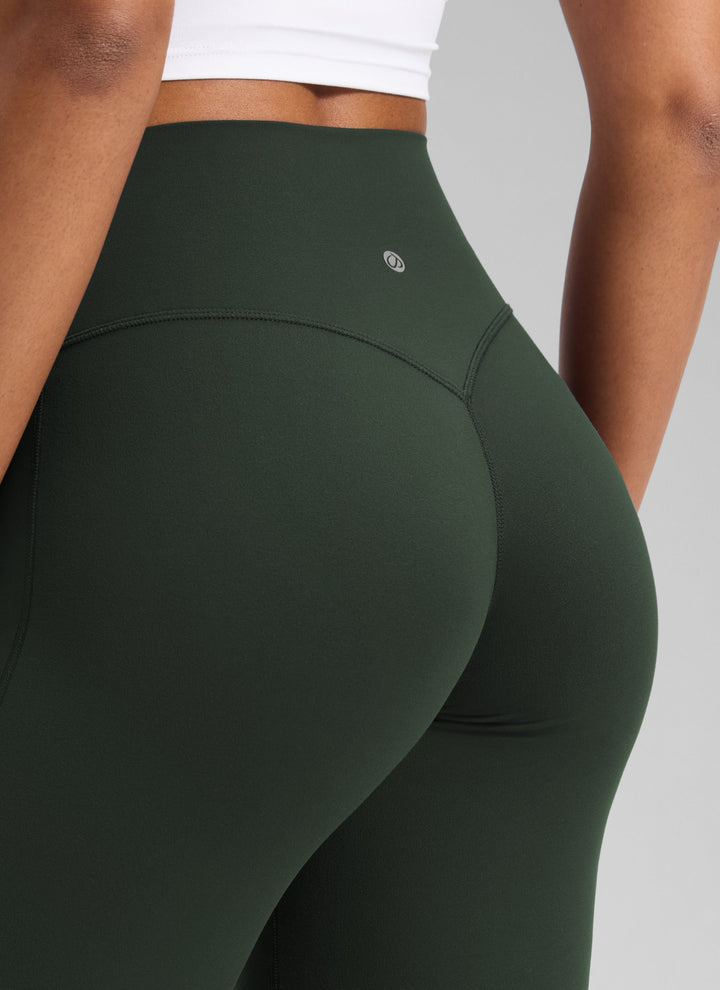 Ylvi Damen Hose mit hohem Bund, geradem Bein und glatter Front